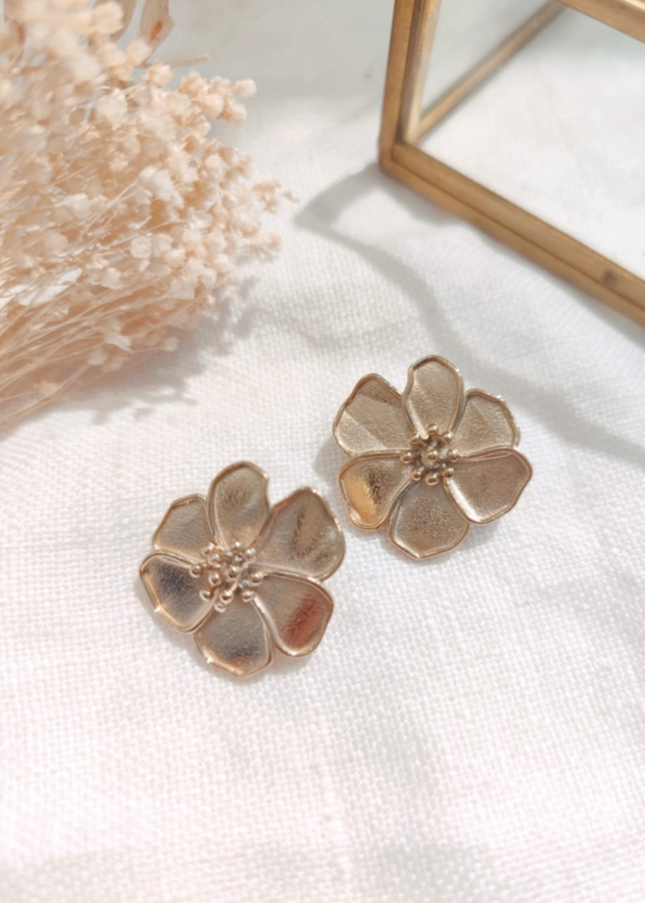 Boucles d’oreilles Fleurs