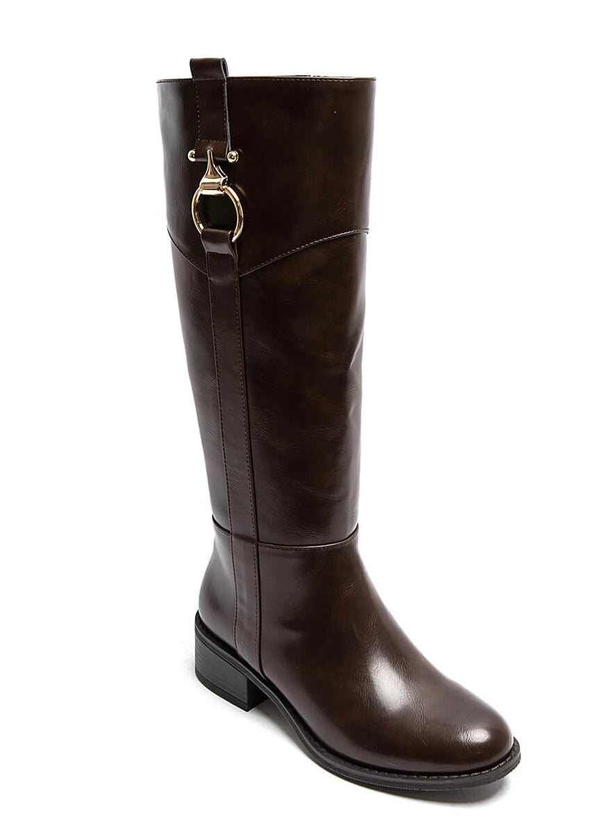 Joy bottes marron